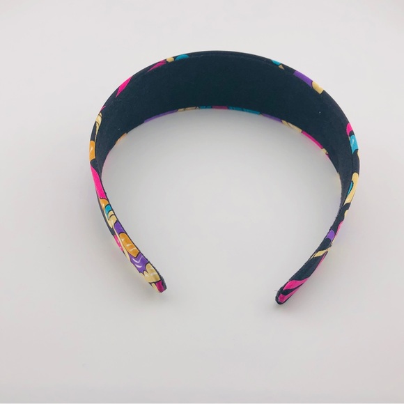 Silk Headband, New, Handmade - Colorful Ribbon Pattern - Picture 6 of 8